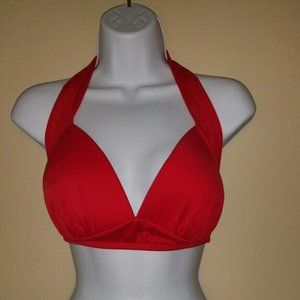 New Bright Red Venus Bikini Top Size B
